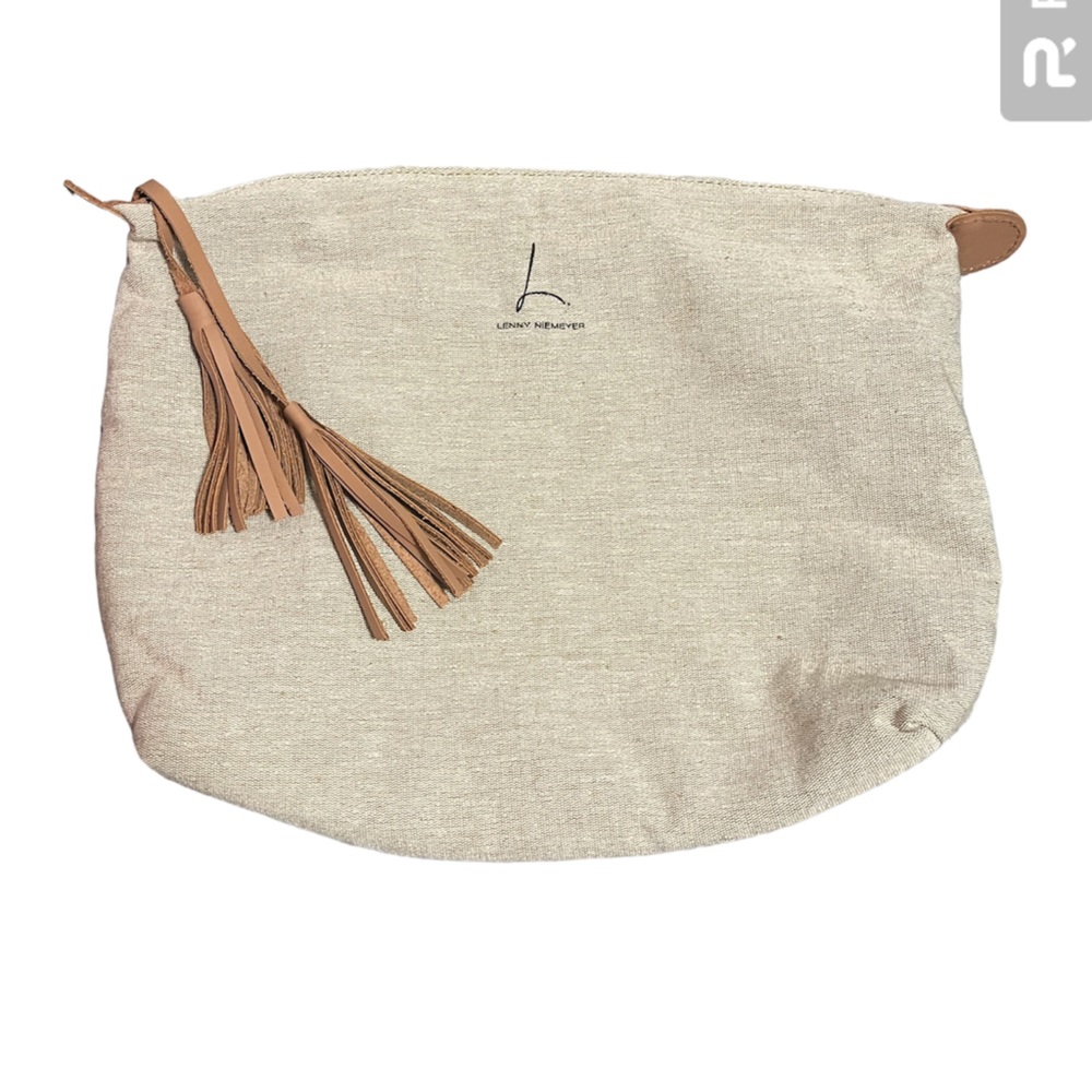 Lenny Niemeyer Eco Natural toiletry bag